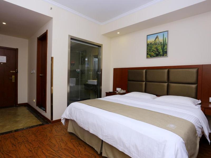 Longtang Greentree Inn Anhui Hefei Heyu Rd. Dayun City Express Hotel מראה חיצוני תמונה