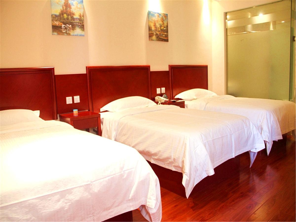 Longtang Greentree Inn Anhui Hefei Heyu Rd. Dayun City Express Hotel מראה חיצוני תמונה