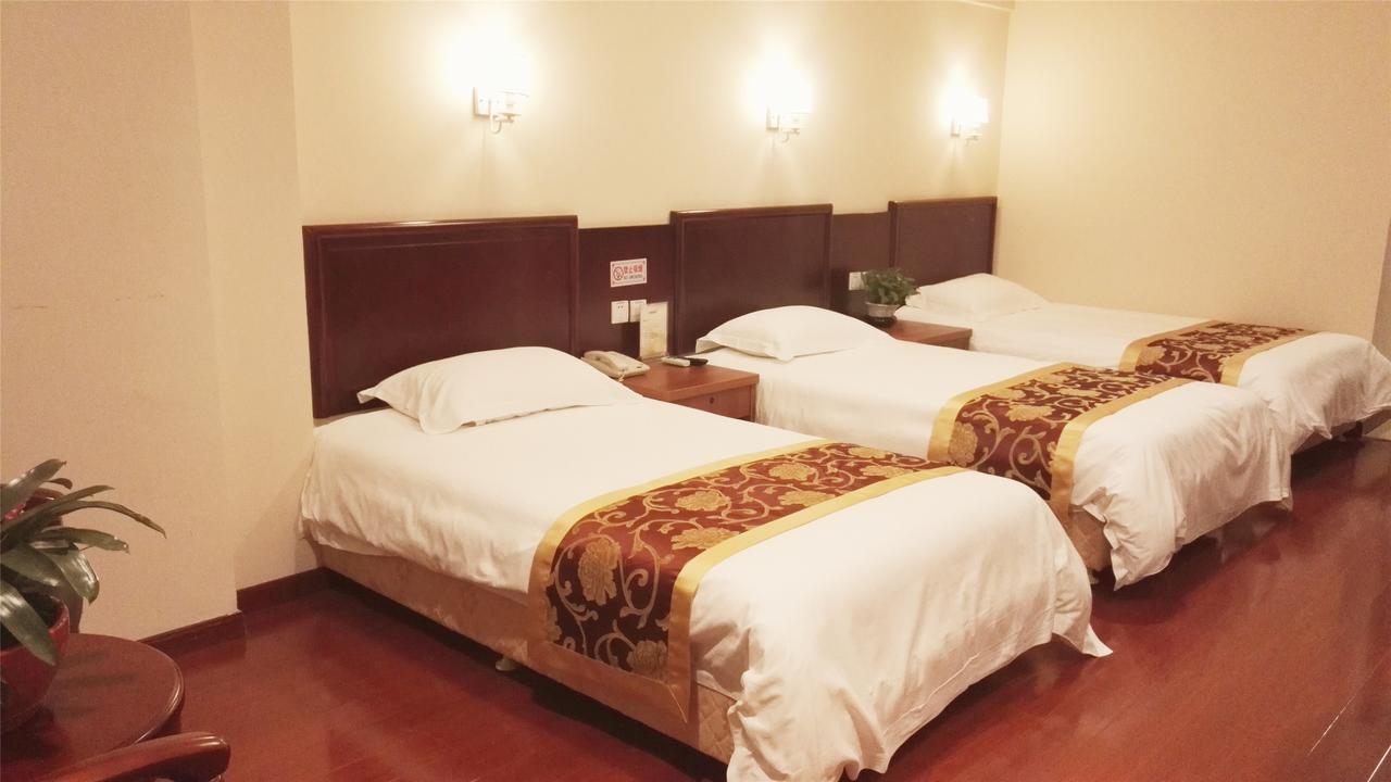 Longtang Greentree Inn Anhui Hefei Heyu Rd. Dayun City Express Hotel מראה חיצוני תמונה