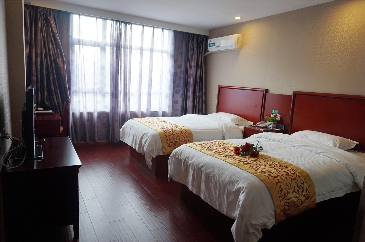 Longtang Greentree Inn Anhui Hefei Heyu Rd. Dayun City Express Hotel מראה חיצוני תמונה